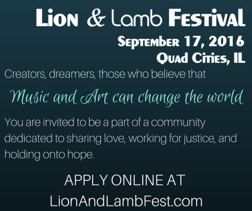 Lion and Lamb Festival apply